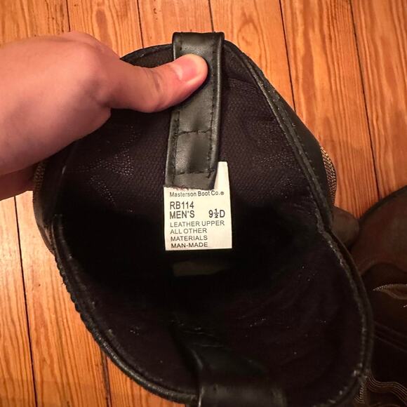 Mens masterson cowboy boots main image 2